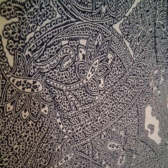 JBS 100% Rayon Boho Button Front Maxi Dress With Cutout Back - Picture 10 of 15